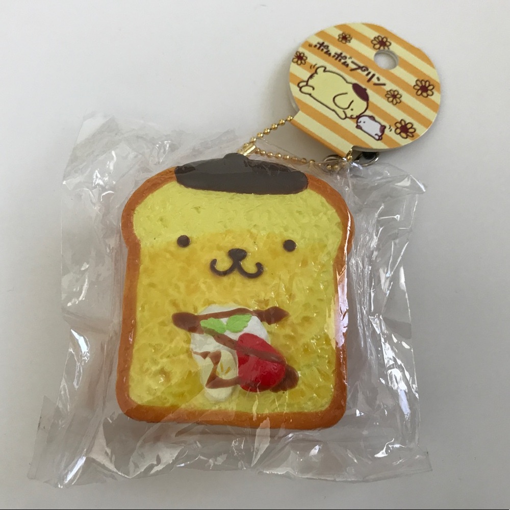 Pom Pom Purin toast squishy